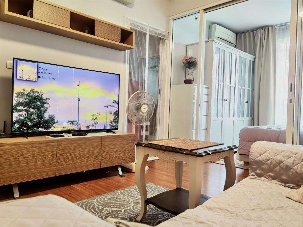Rama9 Cozy Apartment Banguecoque Exterior foto