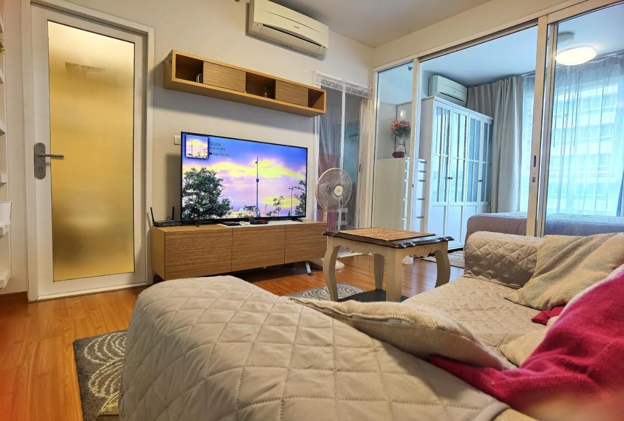 Rama9 Cozy Apartment Banguecoque Exterior foto